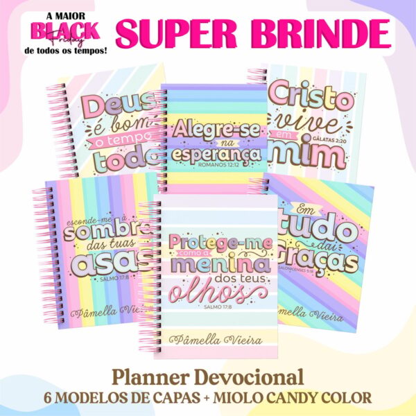 Pack Devocional Candy Colors - Arquivo Digital