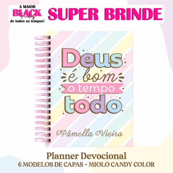 Pack Devocional Candy Colors - Arquivo Digital - Imagem 2