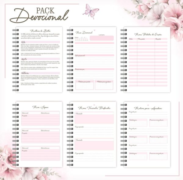 Pack Devocional Feminino- Arquivo Digital - Imagem 5