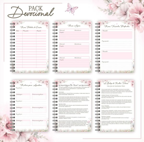 Pack Devocional Feminino- Arquivo Digital - Imagem 4
