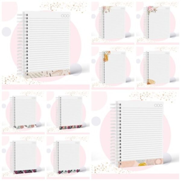 Pack Encadernação Floral - Arquivo Digital - Imagem 3
