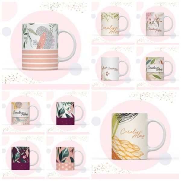 Pack Encadernação Floral - Arquivo Digital - Imagem 2