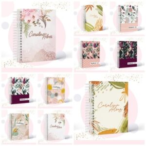 pack encadernacao floral arquivo digital encadernacao digital 3