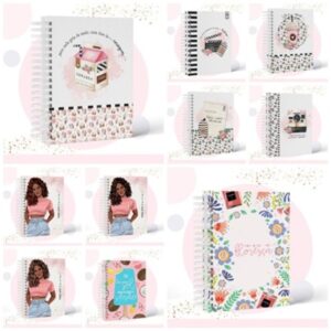 pack encadernacao frases arquivo digital papelaria personalizada
