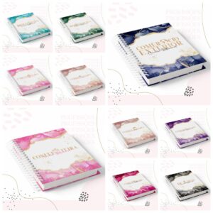 pack encadernacao profissoes feminina arquivo digital planners