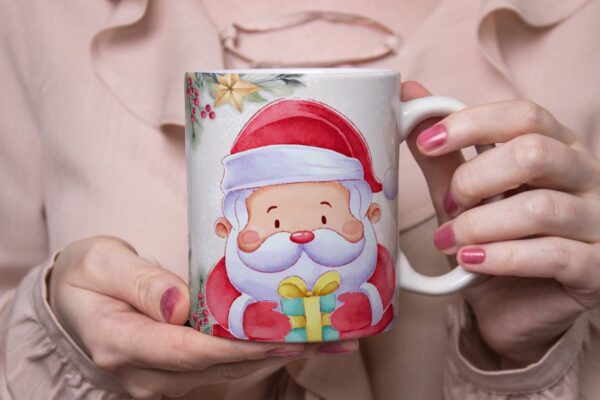 Pack Estampa Arte Caneca Natal - Arquivo Digital - Imagem 4