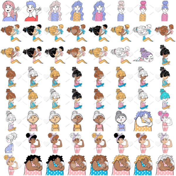 Pack Imagens Png Dia Das Maes Frases Elementos Personalizar 6