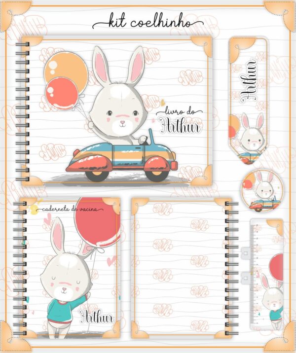 Pack Livro e Caderneta do Bebê - Arquivo Digital - Imagem 3