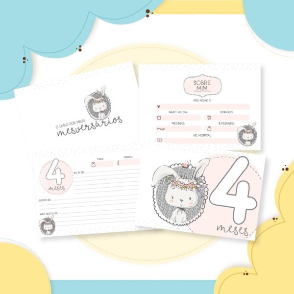 Pack Livro Mêsversário 2.0 - Arquivo Digital - Imagem 4