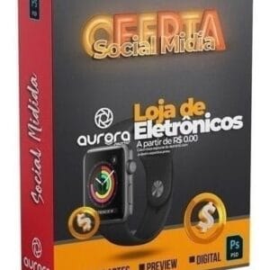 Pack Loja De Eletrônicos E Importados, 40 Artes Psd Editável