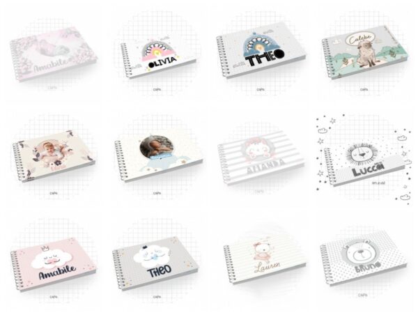 Pack Maternidade Livro do Bebê - Arquivo Digital