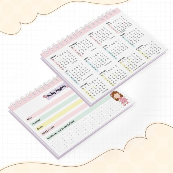 Pack Mini Planner Escolar 2022 - Arquivo Digital - Imagem 4