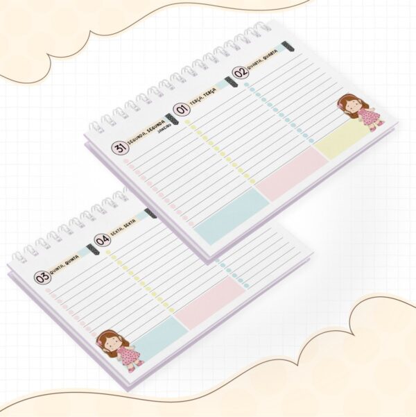 Pack Mini Planner Escolar 2022 - Arquivo Digital - Imagem 3