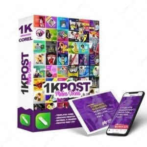 Pack Pacote Artes Prontas Midias Sociais Vetor Corel Cdr