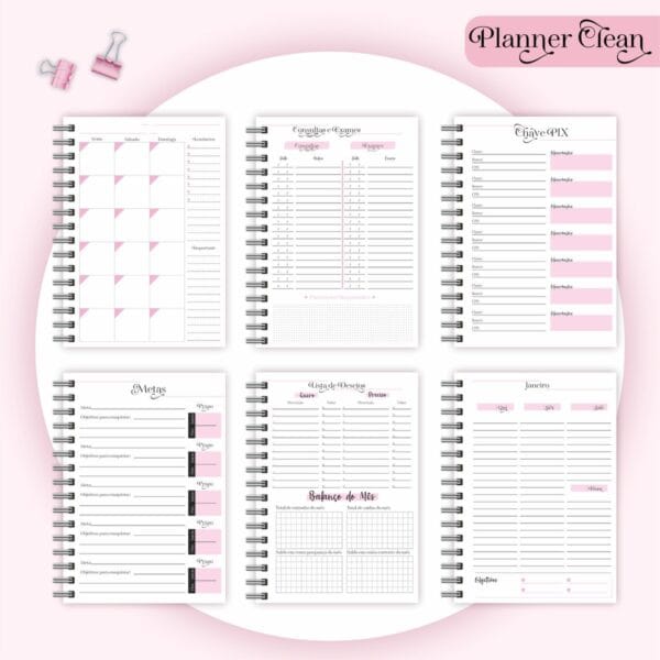 Pack Planner Clean 2023 - Arquivo Digital
