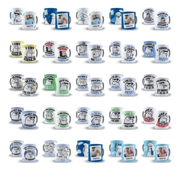Pacote Arquivos Dia Dos Pais Artes Caneca Camisa Azulejo