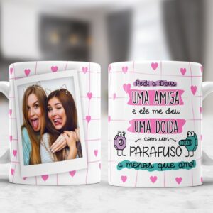 pacote artes canecas amizade png e corel arte para caneca 1