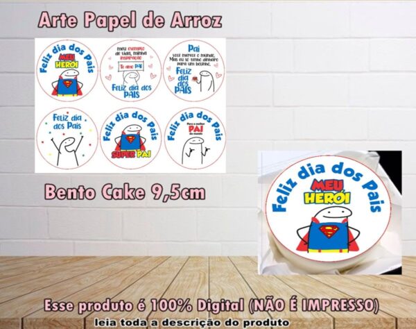 Papel De Arroz Bentô Flork Pais - Arquivo Digital