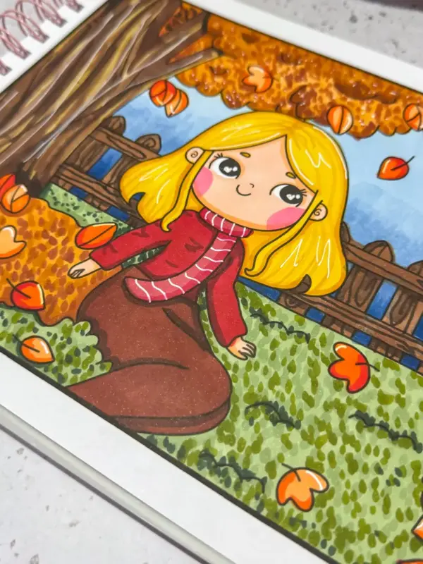PDF Atividades de Colorir - Tema Meninas Divertidas