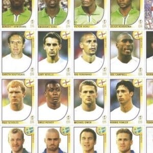 Pdf P Imprimir Todas Figurinhas Copa Mundo 2002 Coreia Japão