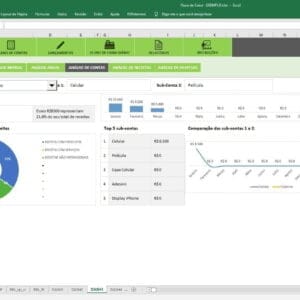 Planilha Fluxo De Caixa Excel Completa + Planilhas De Brinde