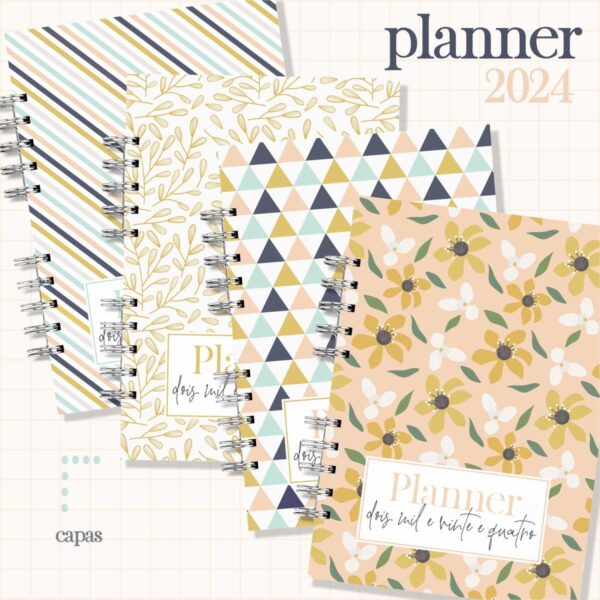 Planner 2024 Feminino - Arquivo Digital