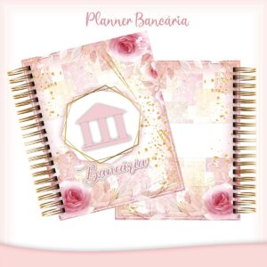 planner bancaria feminino arquivo digital informacoes