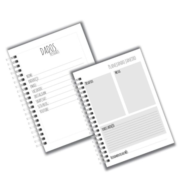 Planner Bancária Feminino - Arquivo Digital - Imagem 3