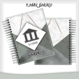 planner bancario masculino arquivo digital kit digital 1