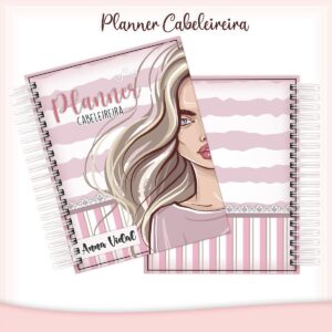 planner cabeleireira arquivo digital papelaria personalizada 1
