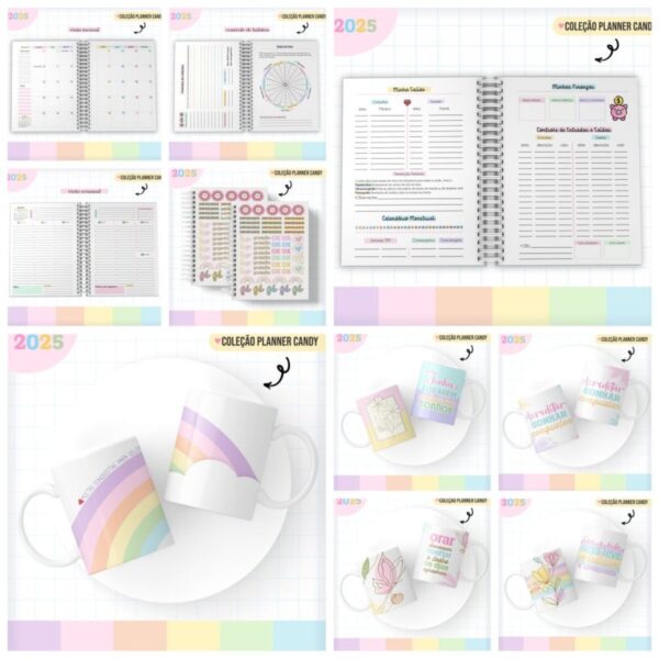 Planner Candy 2025 Arquivo Digital 4