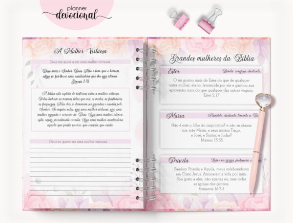 Planner Devocional "Orai sem cessar" - Arquivo Digital - Imagem 2