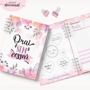 planner devocional orai sem cessar arquivo digital papel e scrapbook 1