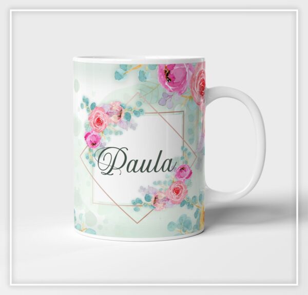 Planner Devocional Rosa + Arte para Caneca - Arquivo Digital - Imagem 3
