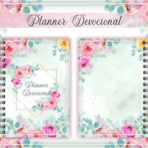 planner devocional rosa arte para caneca arquivo digital papelaria