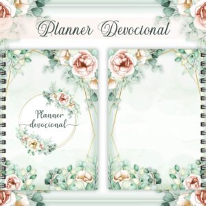 planner devocional verde arte para caneca arq digital papel e cia