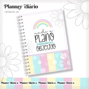 planner diario arquivo digital papelaria personalizada 1
