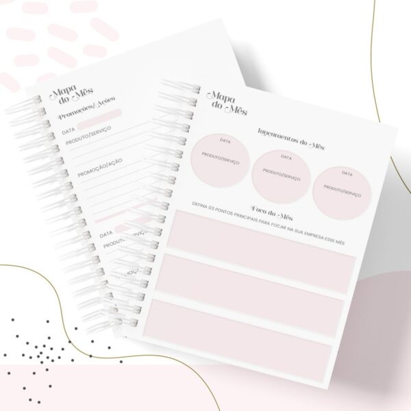 Planner Empreenda Feminino - Arquivo Digital