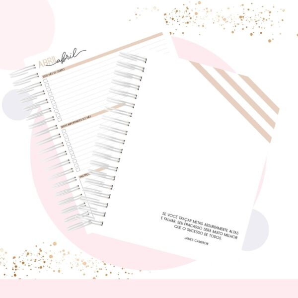 Planner Empreenda Feminino Permanente - Arquivo Digital - Imagem 2