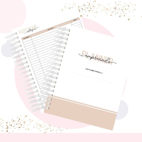 Planner Empreenda Feminino Permanente - Arquivo Digital - Imagem 3