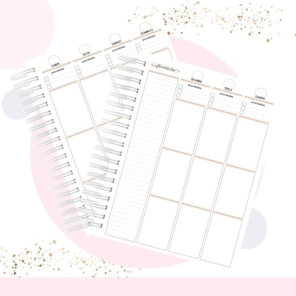 Planner Empreenda Feminino Permanente - Arquivo Digital - Imagem 5