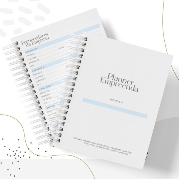 Planner Empreenda Masculino - Arquivo Digital
