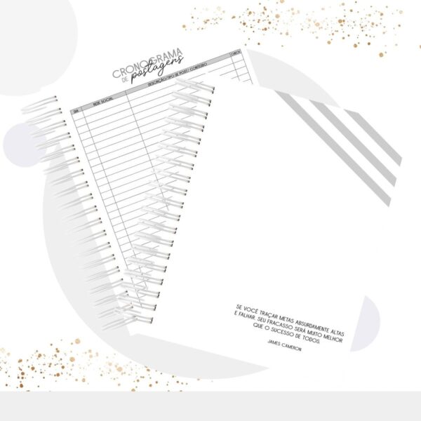 Planner Empreenda Masculino Permanente - Arquivo Digital - Imagem 5