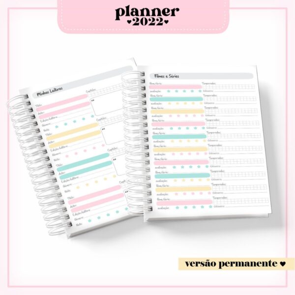 Planner Feminino Permanente 02 - Arquivo Digital