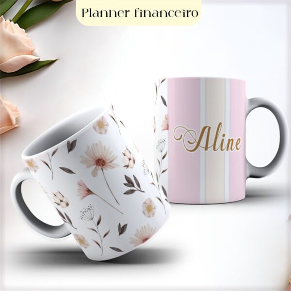 Planner Financeiro 2025 Feminino - Arquivo Digital - Imagem 4