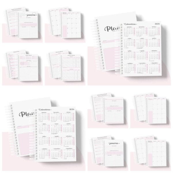 Planner Financeiro A5 - Arquivo Digital