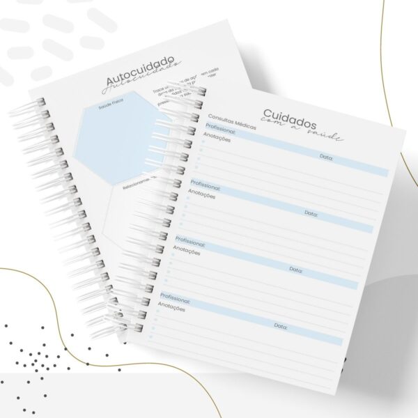 Planner Fitness Masculino - Arquivo Digital
