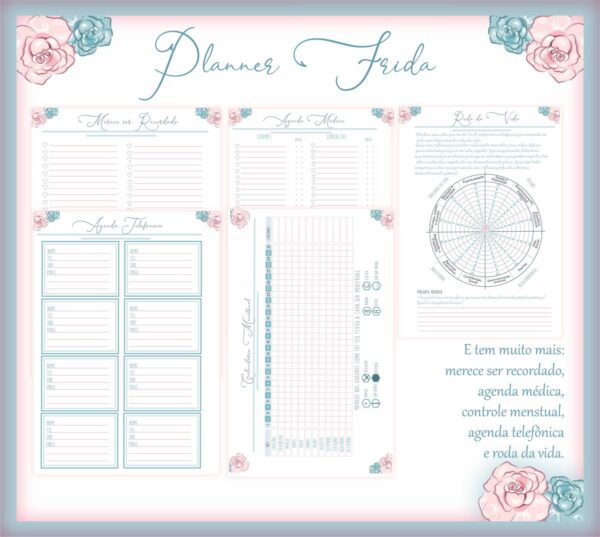 Planner Frida - Arquivo Digital - Imagem 3
