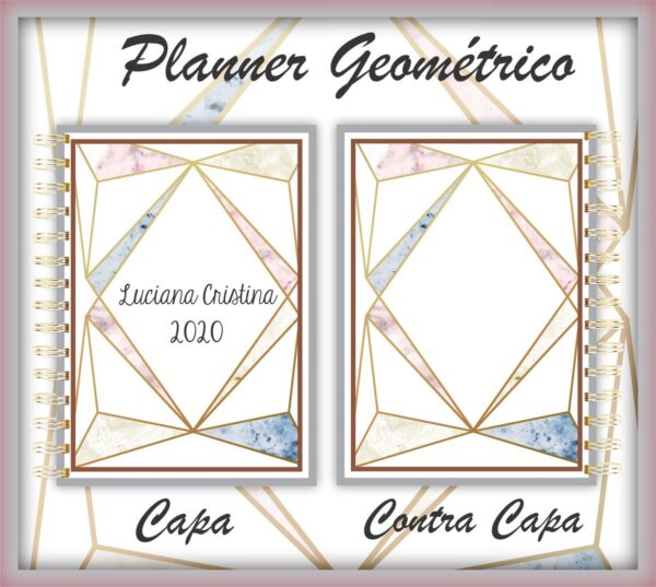 Planner Geométrico - Arquivo Digital
