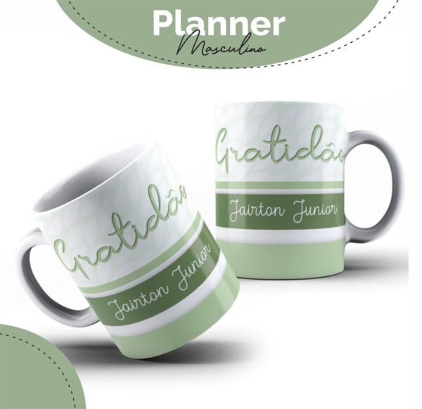 Planner Masculino Gratidão - Arquivo Digital - Imagem 2